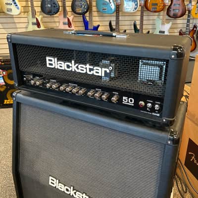 Blackstar Series One 50W Guitar Head & 412 Cabinet 2011 - Black image 3