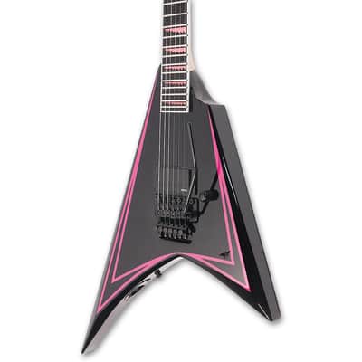 ギター EDWARDS E-AL-166 PINK SAWTOOTH Alexi ESP Edwards E-AL-166 Pink Sawtooth Alexi Laiho Signature Lefty
