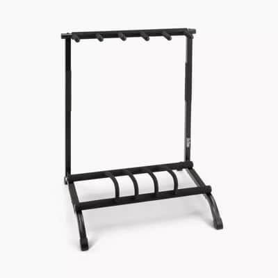 On-Stage GS7561 5-Space Foldable Multi-Guitar Rack Stand 2010s - Black Bild 1