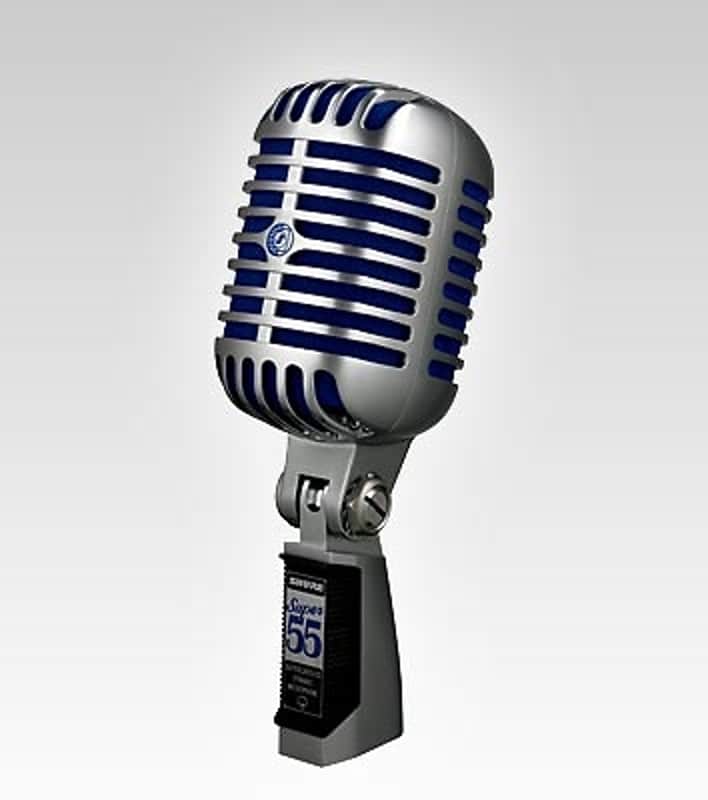 Shure Super 55 Dynamic Vocal Microphone image 1