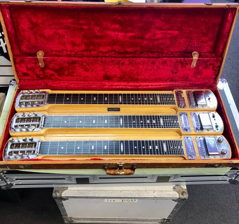 Fender Triple 8 Steel Guitar 1953 with Case and Slide Bars Vintage - Pre Owned image 1