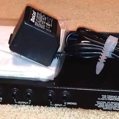 Vintage Alesis Quadraverb Reverb & Digital Effects 1U Rack Processor image 6