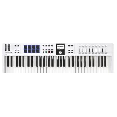 Arturia KeyLab Essential 61 - Universal MIDI Controller - 61 Key - White image 1