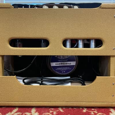 Victoria Vicky Verb Tweed Combo Amplifier image 6