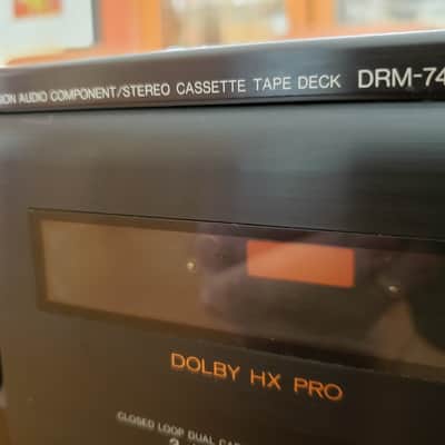 Denon DRM-740 Cassette Tape Deck, 3 Head and 3 Motors - Audiophile - Near Mint! image 10