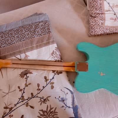 Fender Custom Shop 52 HS Telecaster T Seafoam Green Lefthand LH image 9