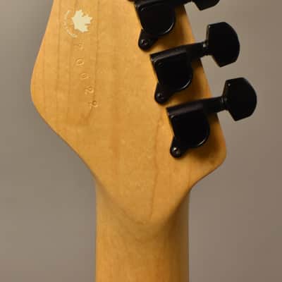 1990s Optek Fretlight FG-200 Project Guitar Black image 6