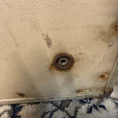 Fender Tremolux blonde 1964 2x10" Guitar Speaker Cabinet 1962 - 1963 - Blonde image 7
