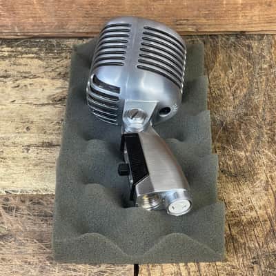Vintage 1960s 1970s Shure 55SW Unidyne II Unidirectional Dynamic Microphone image 3
