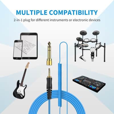 Adapter-Free Closed Back Over-Ear DJ Stereo Monitor Headphones Professional image 4