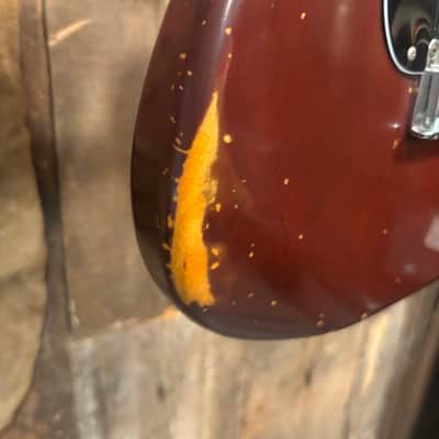 Fender Stratocaster Hardtail with Maple Fretboard 1979 - Wine image 10