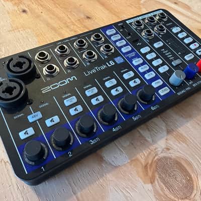 Zoom LiveTrak L6 6 Channel Digital Mixer / Recorder 2024 - Present - Black image 2