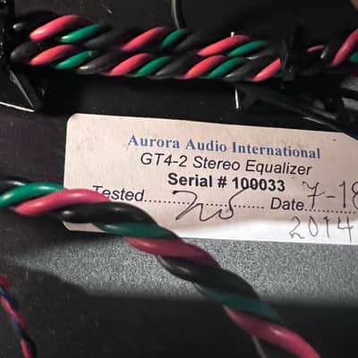 Aurora Audio GT4-2 Stereo Equalizer image 6