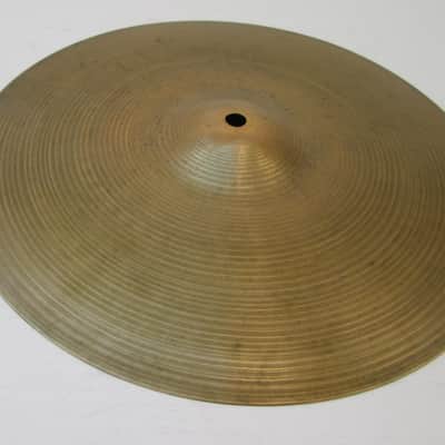 Avedis Zildjian 14" Cymbal 1960s  New Beat Hi Hat Bottom ?  1238 Grams "Good" Condition image 6