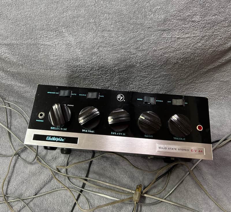 Electro-Voice EV-44 - Black and Silver