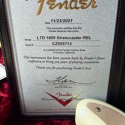 2021 Fender Custom Shop ‘55 Stratocaster Relic - Aged Desert Tan image 20