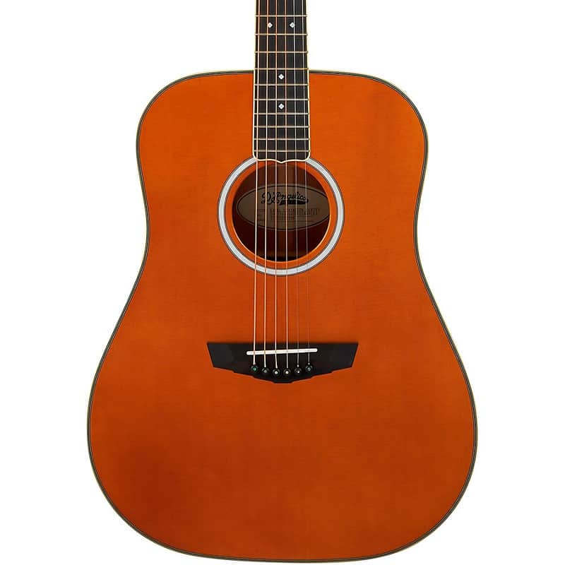 D'Angelico Excel Lexington Dreadnought Acoustic-Electric Guitar - Regular Vintage Natural image 1