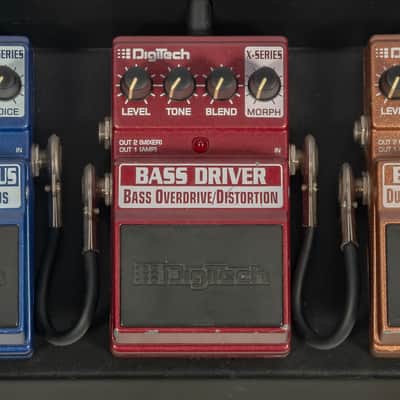 Digitech - 2002 X-Series Bass In-Store Pedal Display w/5 Pedals Incl. Bass Synth Wah - x0220 - NOS image 2