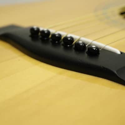 Vintage 1980's made High quality Acoustic Guitar YAMAHA FG-301B Made in Japan image 9