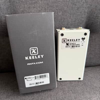 Keeley Noble Screamer Limited Edition - Reverb Exclusive 2024 - Overcast White image 8