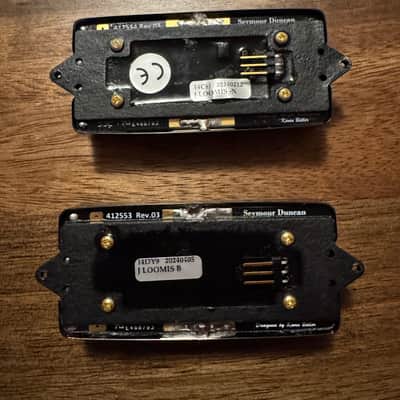 Seymour Duncan Jeff Loomis Signature Blackout 7-String Humbucker Set image 4