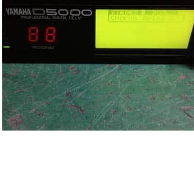YAMAHA D5000 PROFESSIONAL DIGITAL DELAY TGHM image 10