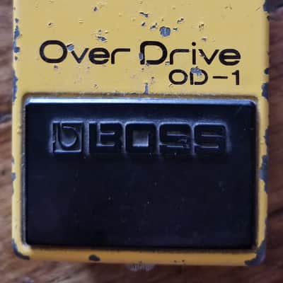 Boss OD-1 Long Dash Silver Screw 1977-1981 8 Pin JRC4558 Chip Japan Black Label image 17