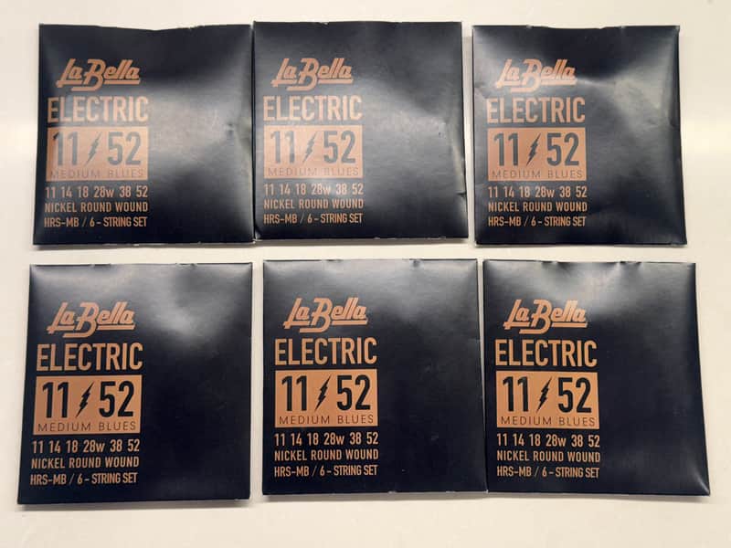 La Bella Medium Blues 11-52 6 packs image 1