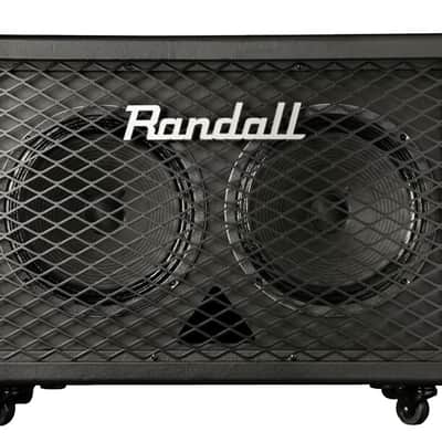 Randall RD212-V30 Diavlo 2X12 Angled Guitar CabBlack, Free Shipping image 1