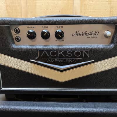 Jackson Ampworks Newcastle 30 Head & Cab 2010s - All Tube Hand Wired image 4