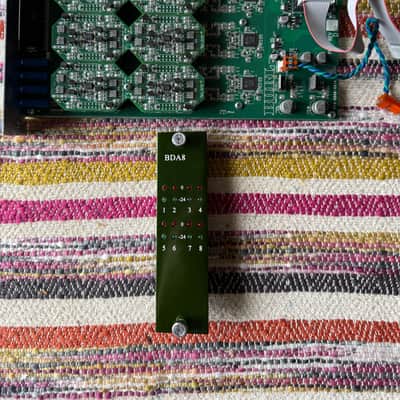 Burl BDA8 8-Channel Mothership D/A Converter Module 2010s - Green image 2