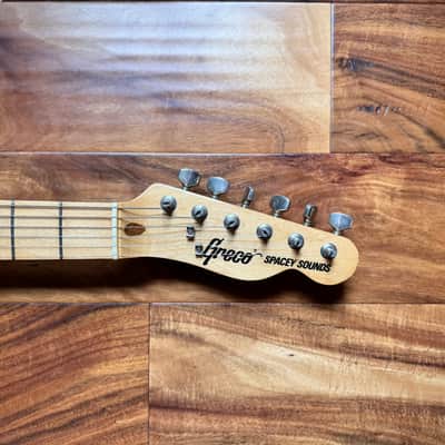 1976 Greco Spacey Sounds TE-500 - Semi-Transparent Blonde - Thinline Telecaster Deluxe image 4