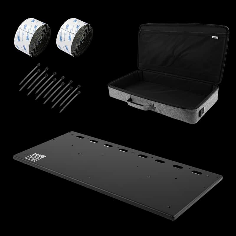 Gator Vertex Tour Compact 27″ x 13″ Pedalboard with Padded Gig Bag image 1