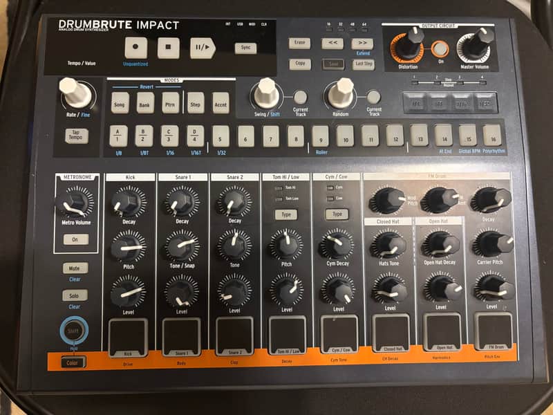 Arturia DrumBrute Impact 2018 - 2021 - Black image 1