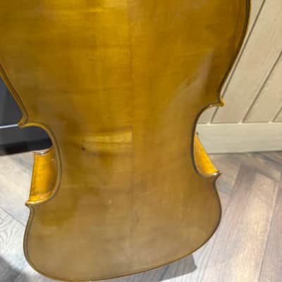 Stentor Student II Cello 3/4 - Gold Brown with case and bow image 7