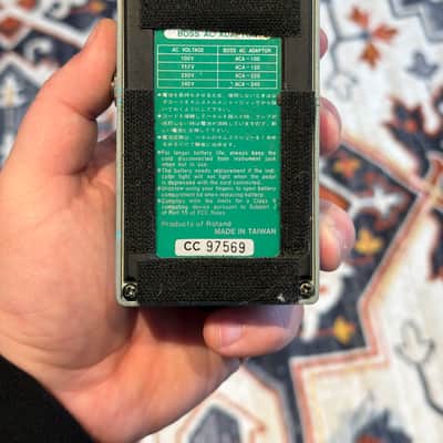 Boss CE-2 Chorus (Green Label) with Keely HiFi and Speedy Mod 1988 - 1992 - Blue image 3
