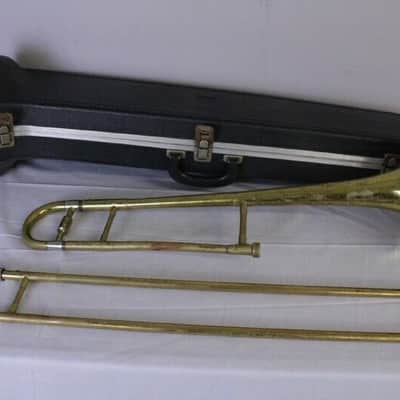 Blessing Scholastic Trombone with Case & Mouthpiece. Made in USA. Good condition image 1