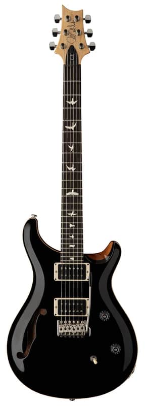 PRS CE 24 Semi-Hollow 2019 - Present - Black Top (Nat Back) image 1