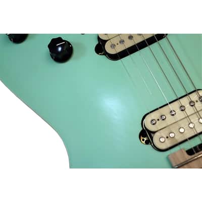 EVH Wolfgang Special Electric Guitar Regular Satin Surf Green image 6