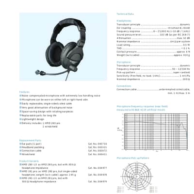 Sennheiser HMD 280 pro 2010 - Black image 6