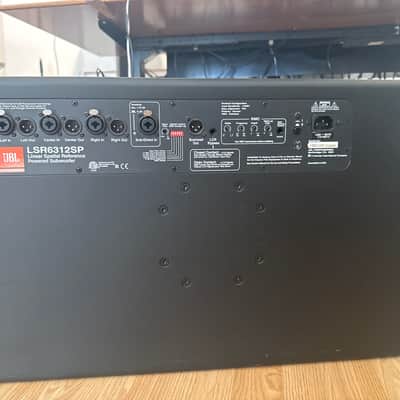 JBL LSR6312SP Linear Spatial Reference Powered Subwoofer late 90’s, early 2000’s - black image 2
