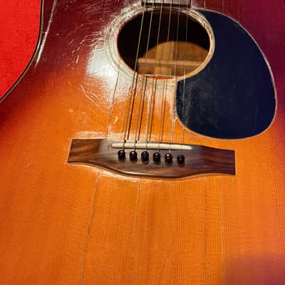 Gibson J-45 Deluxe 1969 - 1982 - Cherry Sunburst image 7