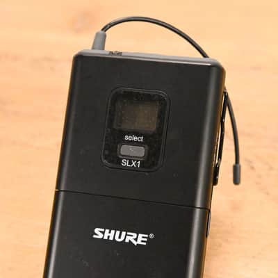Shure SLX14-H5 Wireless Bodypack System - 518-542 MHz (NO POWER SUPPLY) CG01Y4C image 10