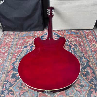 Epiphone Riviera Reissue Cherry Mini Humbuckers Peerless - 2001 image 11