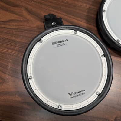 Roland PDX-8 Dual Trigger Mesh Head V-Drum Pad 3 Pack - Q0N2410 - NOB TD-17 OEM image 4