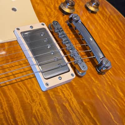 Gibson Custom Shop True Historic '59 Les Paul Reissue 2015 - 2016 - Aged Vintage Cherry Sunburst image 8