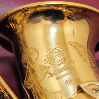 Selmer Paris MARK VII alto saxophone with engraved bell pattern image 6