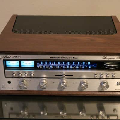 Rare Original Marantz 2238, Not B model, Recapped, New Lamps, WC-22 Wood Case, Only One on Reverb, $1699 Shipped! image 12