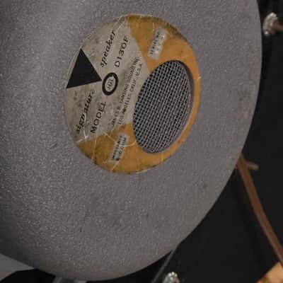 Fender Showman 100-Watt 1x15" Guitar Speaker Cabinet 1963 - 1967 - Black Panel image 5