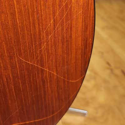 Amazing Hand Crafted Steel-String Acoustic Guitar Tobacco Burst 12 Fret Cutaway-Ebony Board-Spruce Top-Mahogany Back & Sides image 19